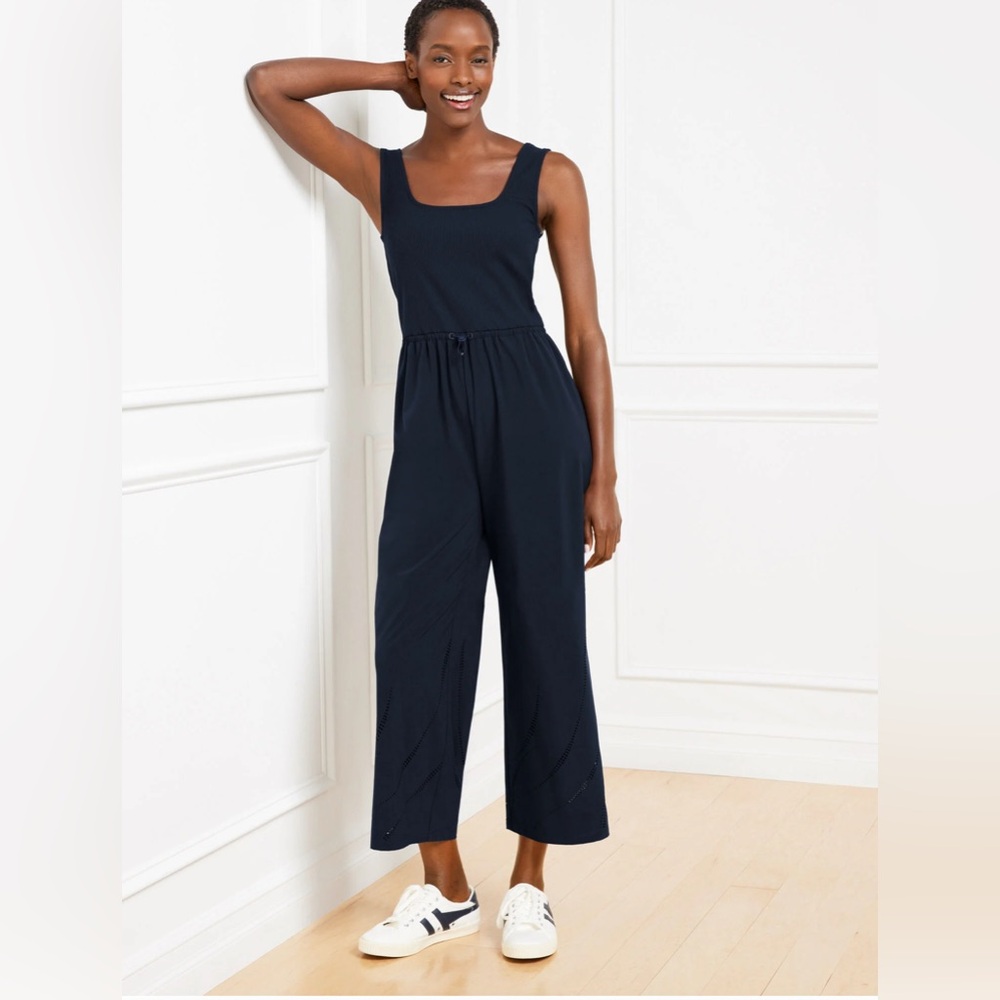 Talbots MIXED‎ MEDIA SQUARE NECK
JUMPSUIT